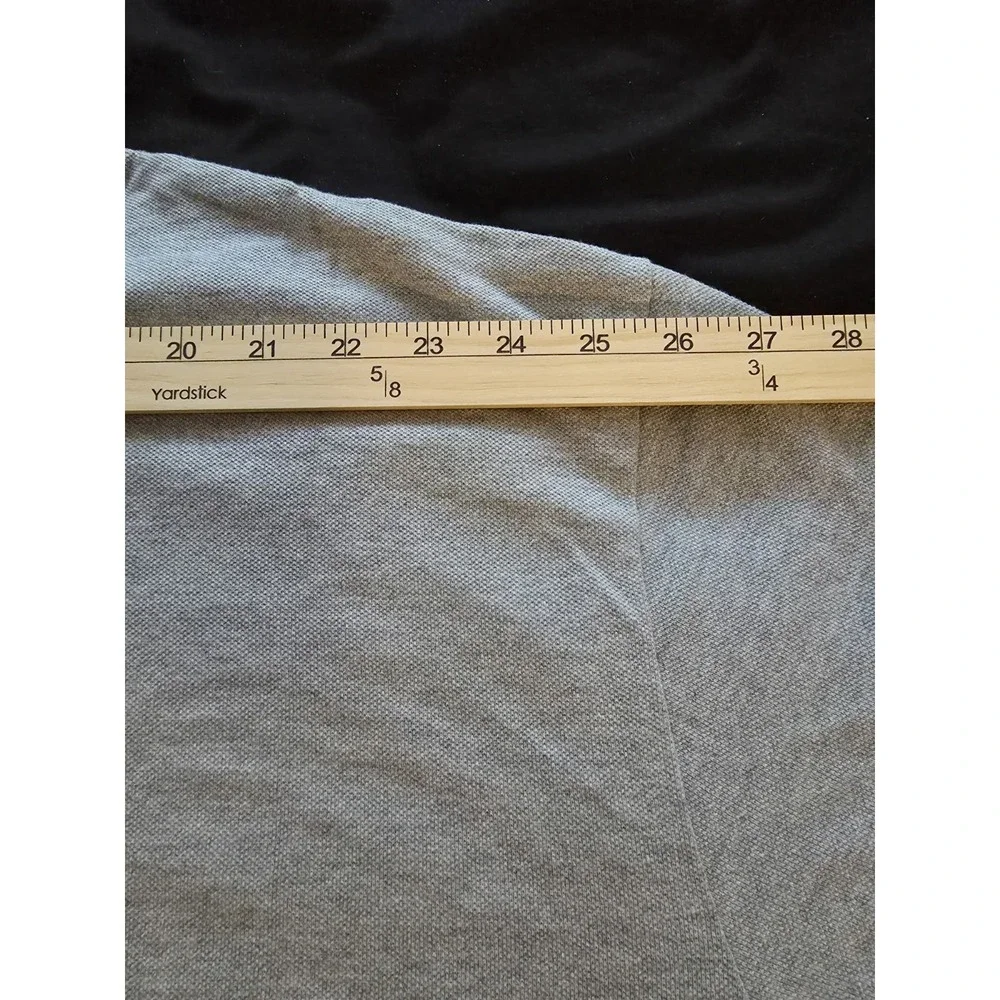 Polo Ralph Lauren Cotton Polo Shirt Men's Big & Tall 3XLT Gray w/ White Pony NWT